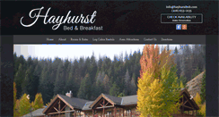 Desktop Screenshot of hayhurstbnb.com